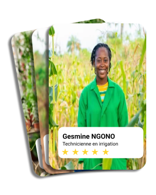 Gesmine NGONO, Agricultrice